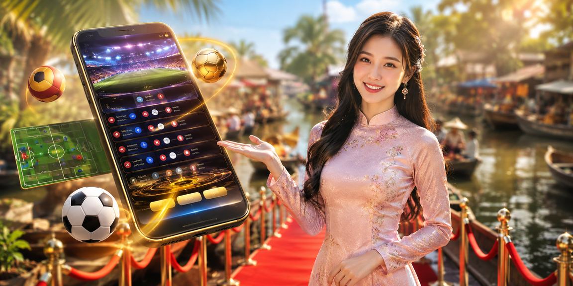 Người dùng trải nghiệm ứng dụng di động 2140 với giao diện hiện đại